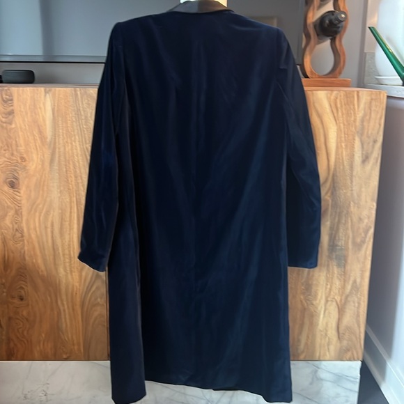 ALICE + OLIVIA KYLIE LONG SHAWL COLLAR JACKET - Picture 3 of 6